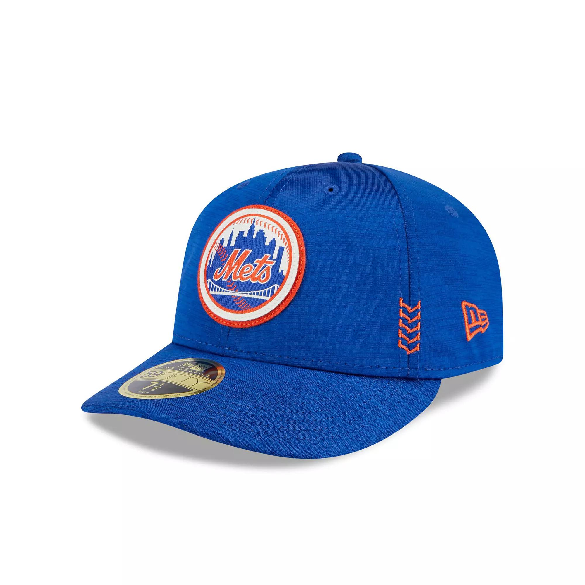 Men's New Era Royal New York Mets 2024 Clubhouse Low Profile 59FIFTY Fitted Hat,  Product Image