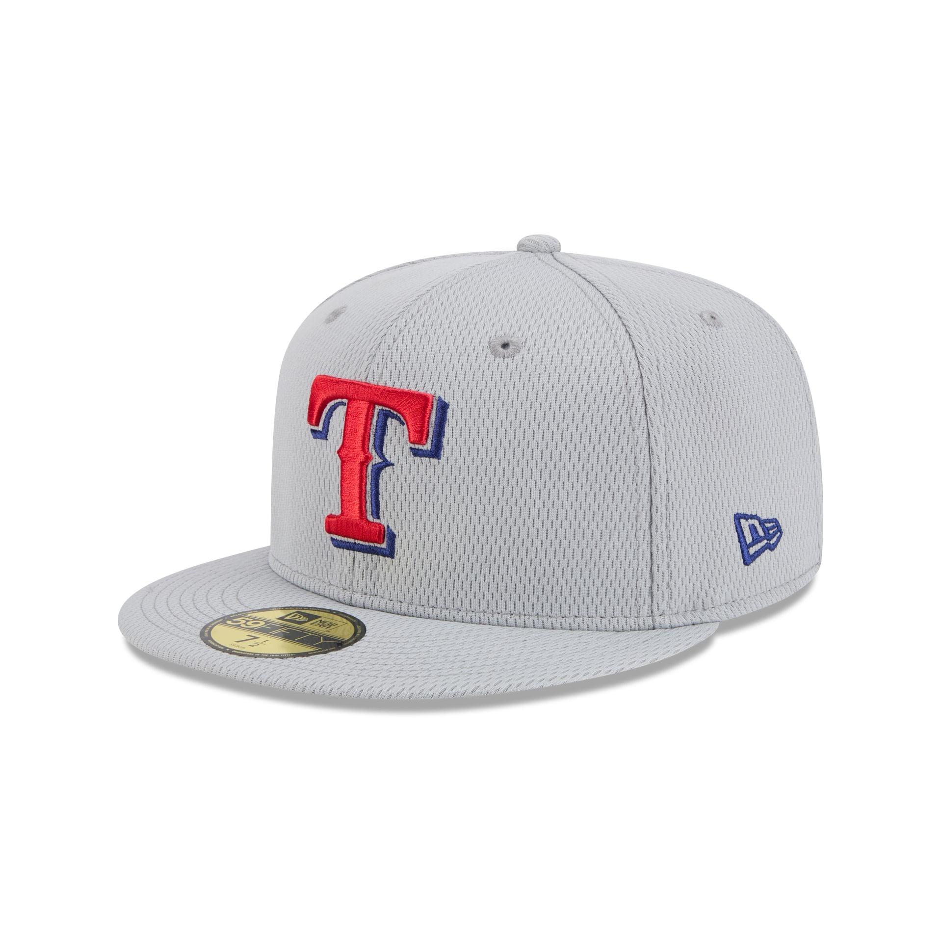 Texas Rangers 2025 Clubhouse Gray 59FIFTY Fitted Hat Male Product Image
