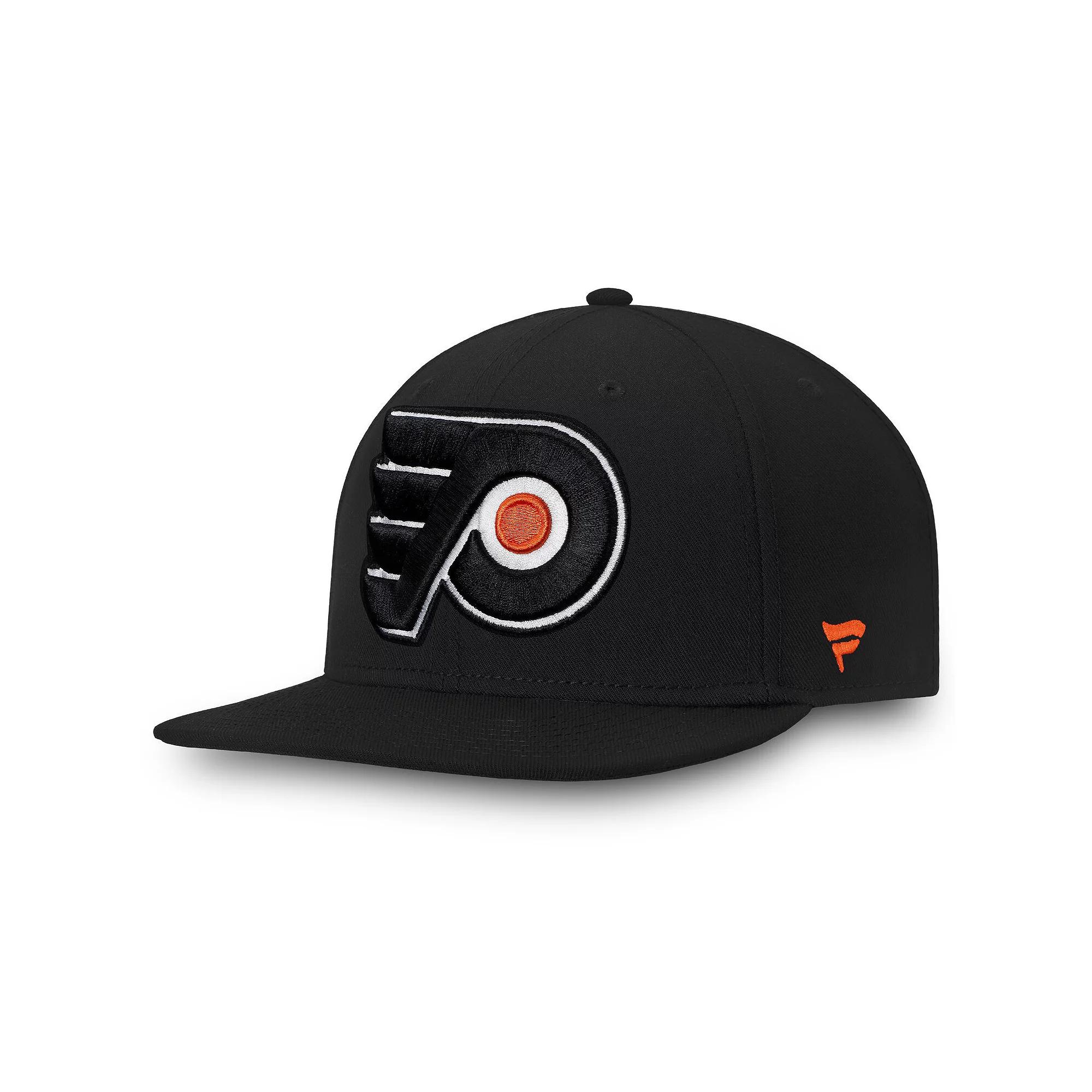 Men's Fanatics Black Philadelphia Flyers Core Fitted Hat,  Product Image