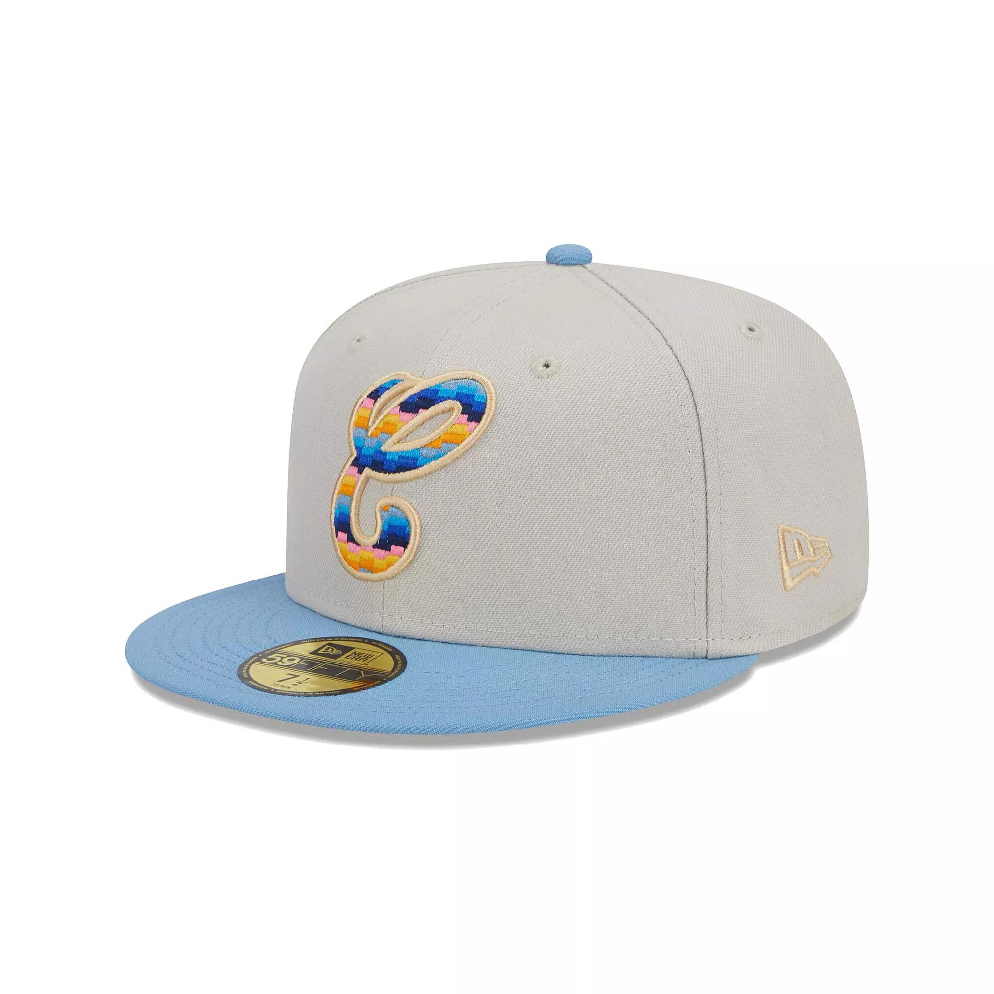 Men's New Era Natural Chicago White Sox Beach Front 59FIFTY Fitted Hat,  Product Image
