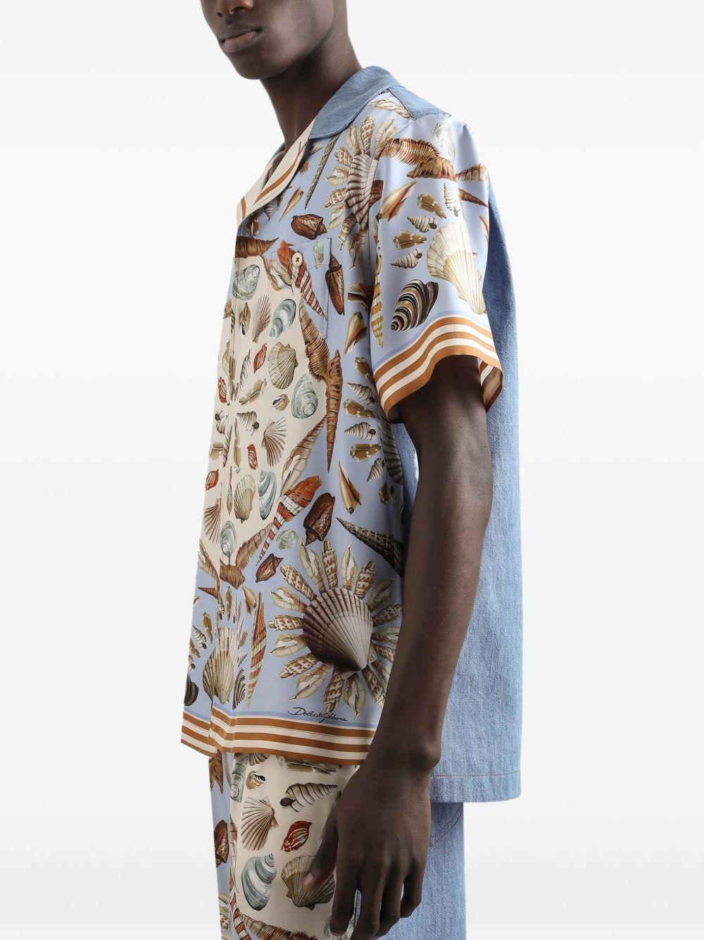 shell-print shirt Product Image