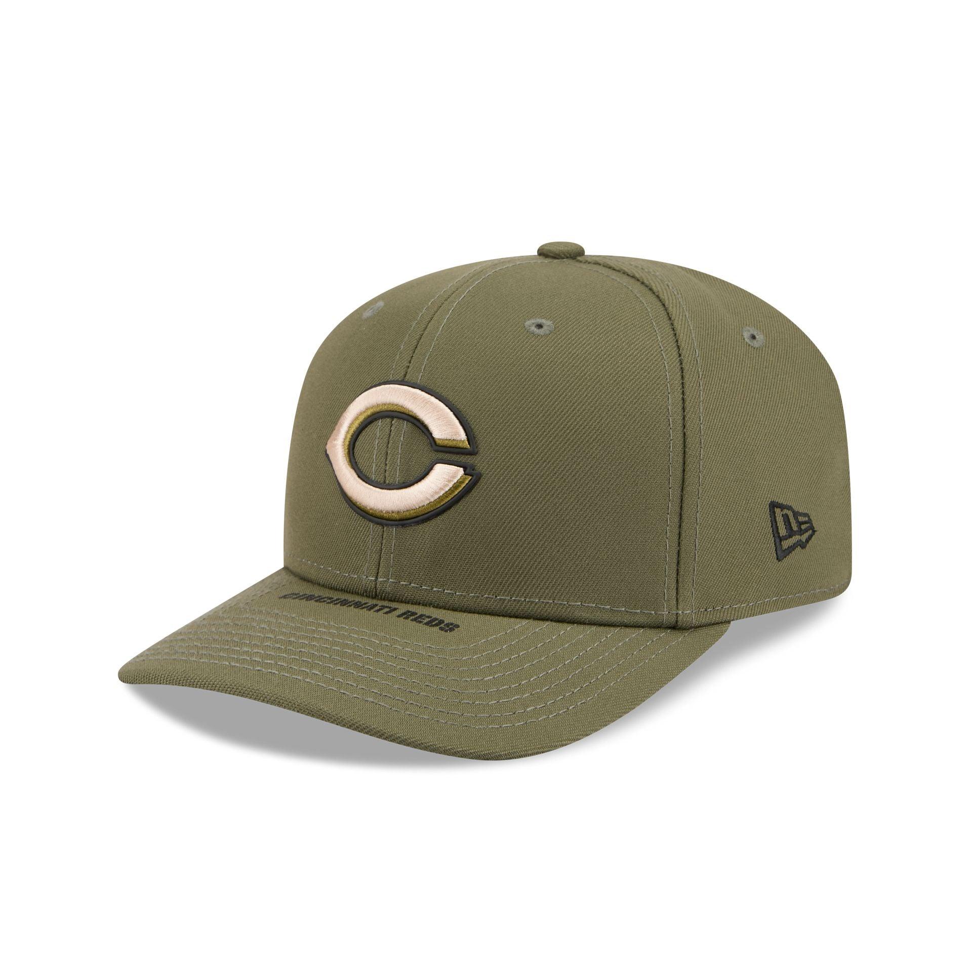 Cincinnati Reds Armed Forces Day 2026 9SEVENTY Stretch-Snap Hat Male Product Image