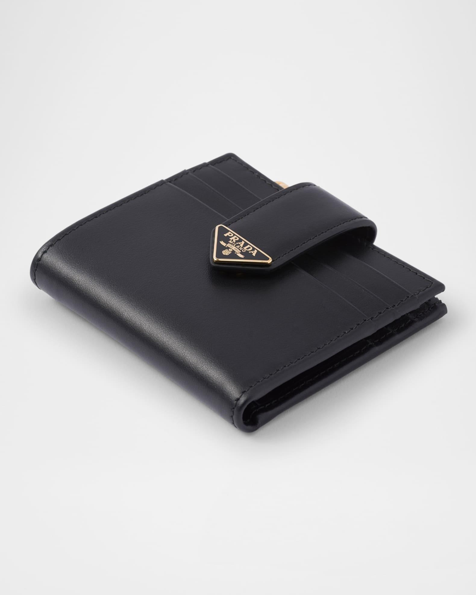 Womens Cassandre Slim Key Case in Grain De Poudre Embossed Leather Product Image