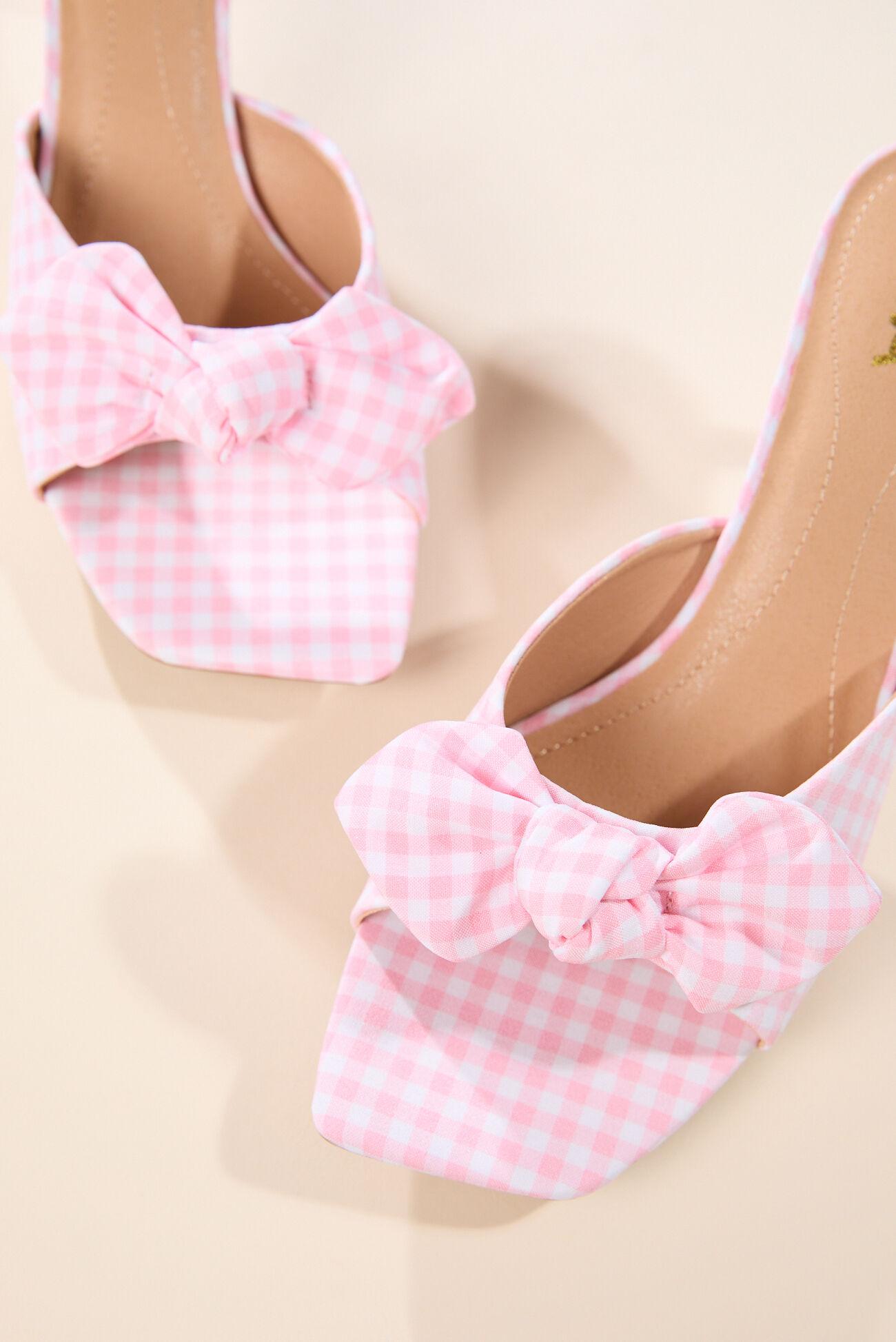 Elyzza Fabric Bow Kitten Heel Product Image