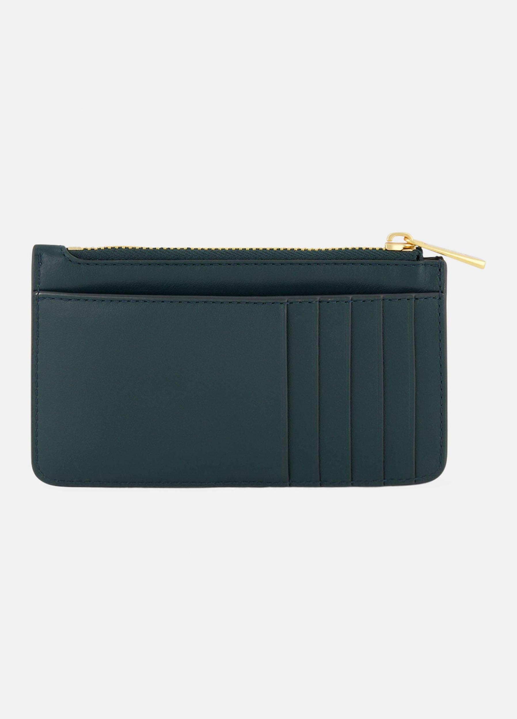 Leather Zip-Top Card Case Product Image