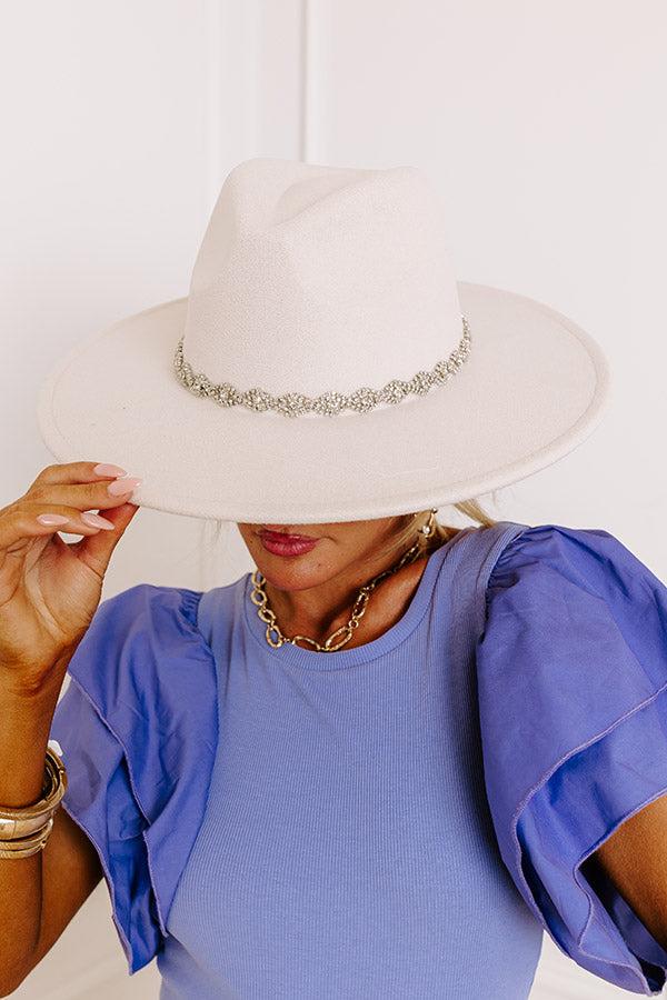 NYC Ready Felt Fedora in Ivory Product Image