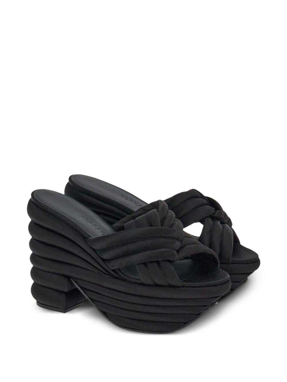padded-design platform sandals Product Image