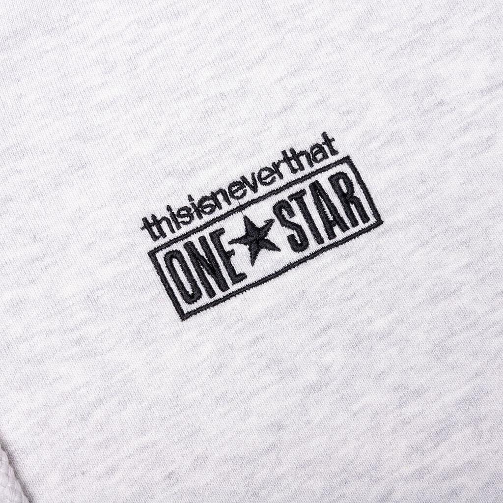 Converse x This is Never That Gold Standard Hoodie - Light Retro Grey Heather Male Product Image