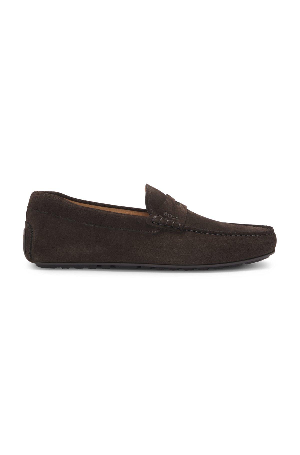 Penny-trim moccasins in suede Product Image