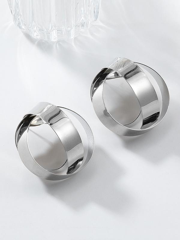 Geometric Drop Earrings Product Image