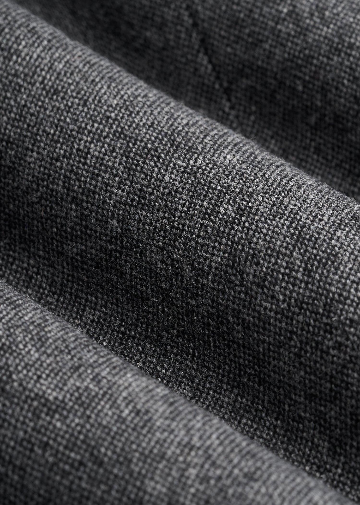 Wool Blend Blazer for Tall Men in Anthracite Tweed Male Product Image