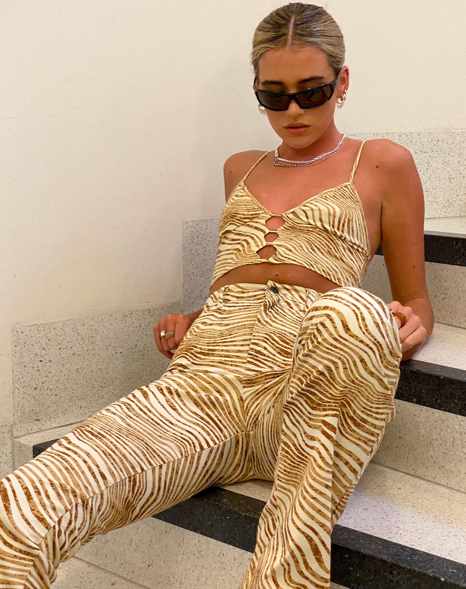 Concesa Cami Top in Desert Terrain Tan Product Image