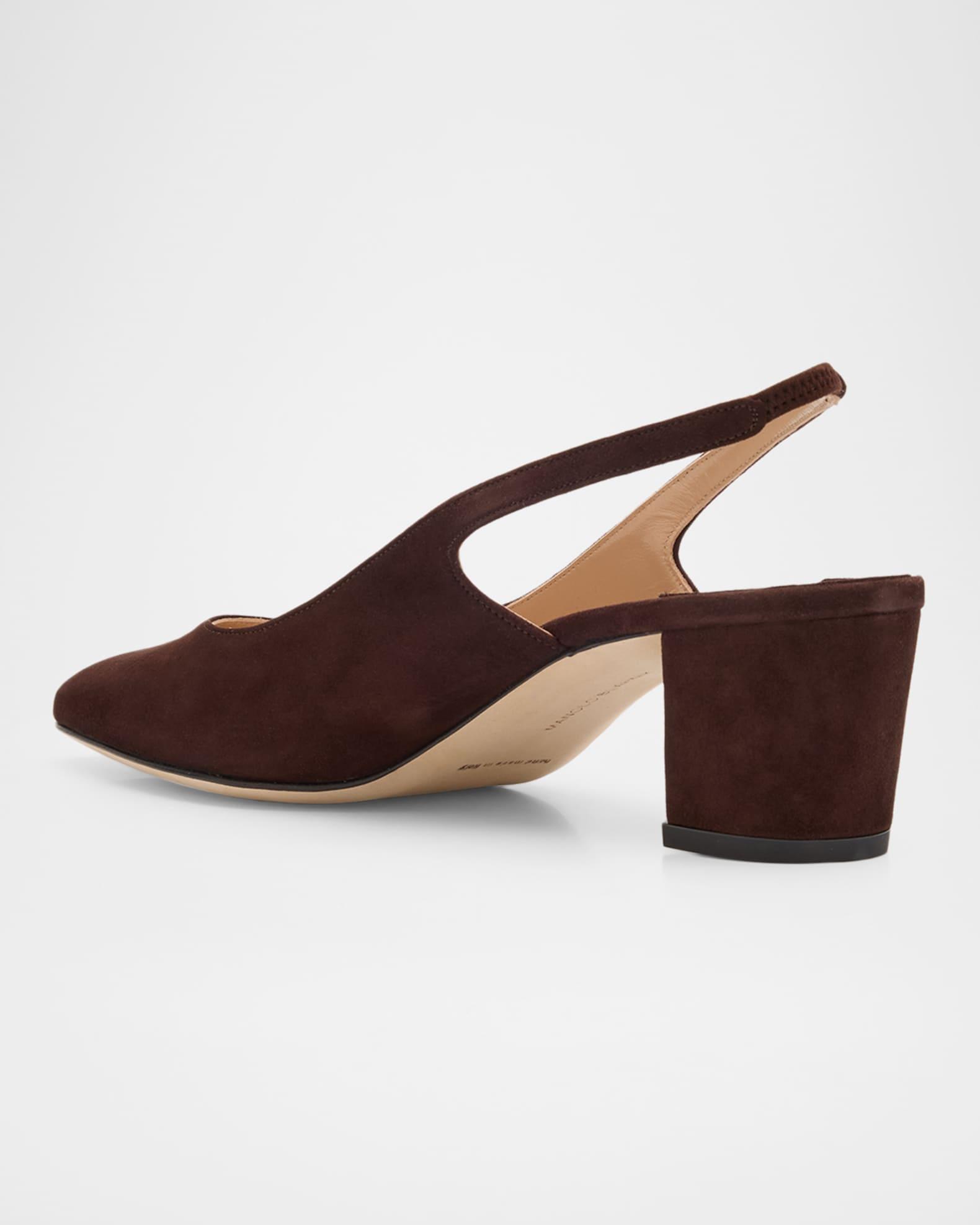 Allurasan Suede Slingback Pumps Product Image