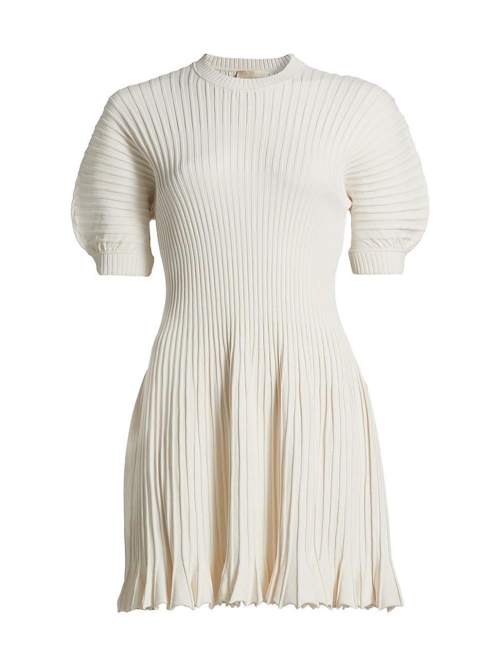 Womens Talie Rib-Knit Minidress Product Image