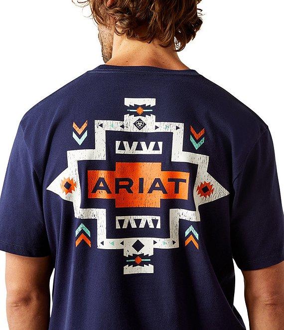 Ariat Southwestern Pocket Short Sleeve Graphic T-Shirt Product Image