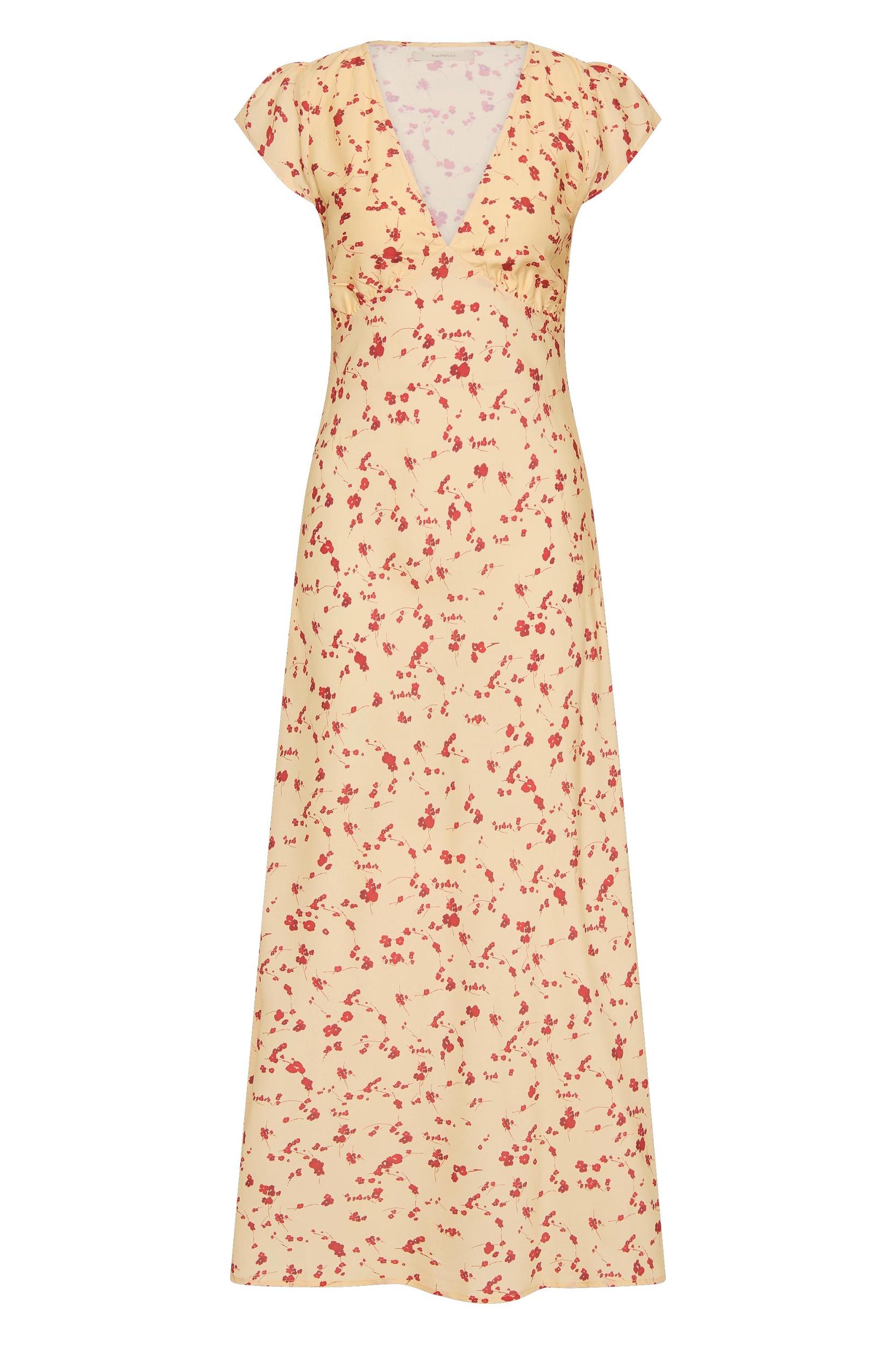 Yerres Mini Dress Blossom Yellow - Final Sale Product Image