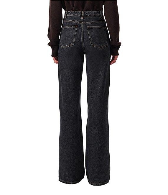 IRO Cassiopee Denim High Rise Wide Leg Jeans Product Image