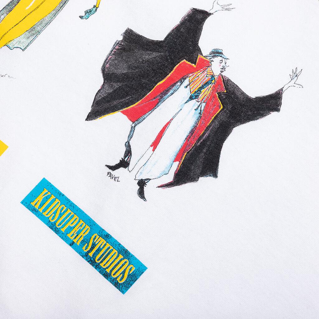 CDS Sketches Tee - White Male Product Image