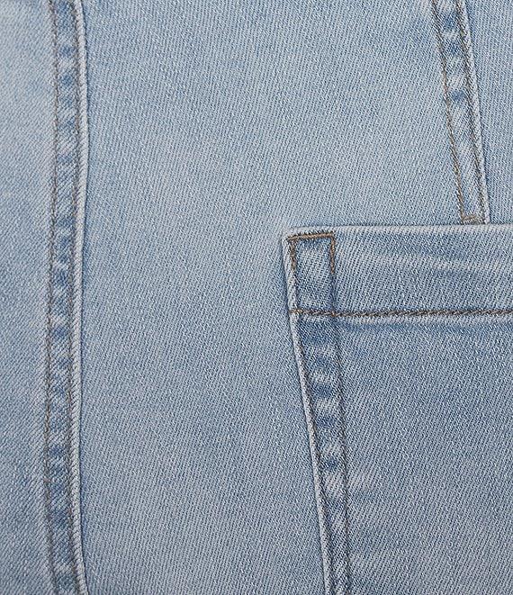 Westbound The High Rise Fit Pull-On Denim Shorts Product Image