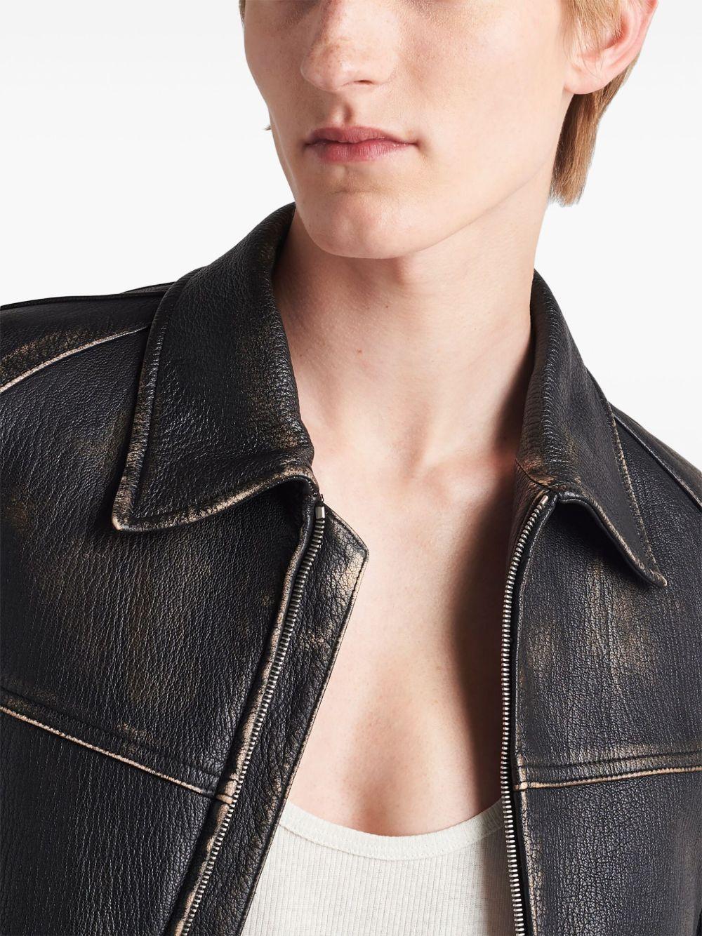 leather jacket Product Image