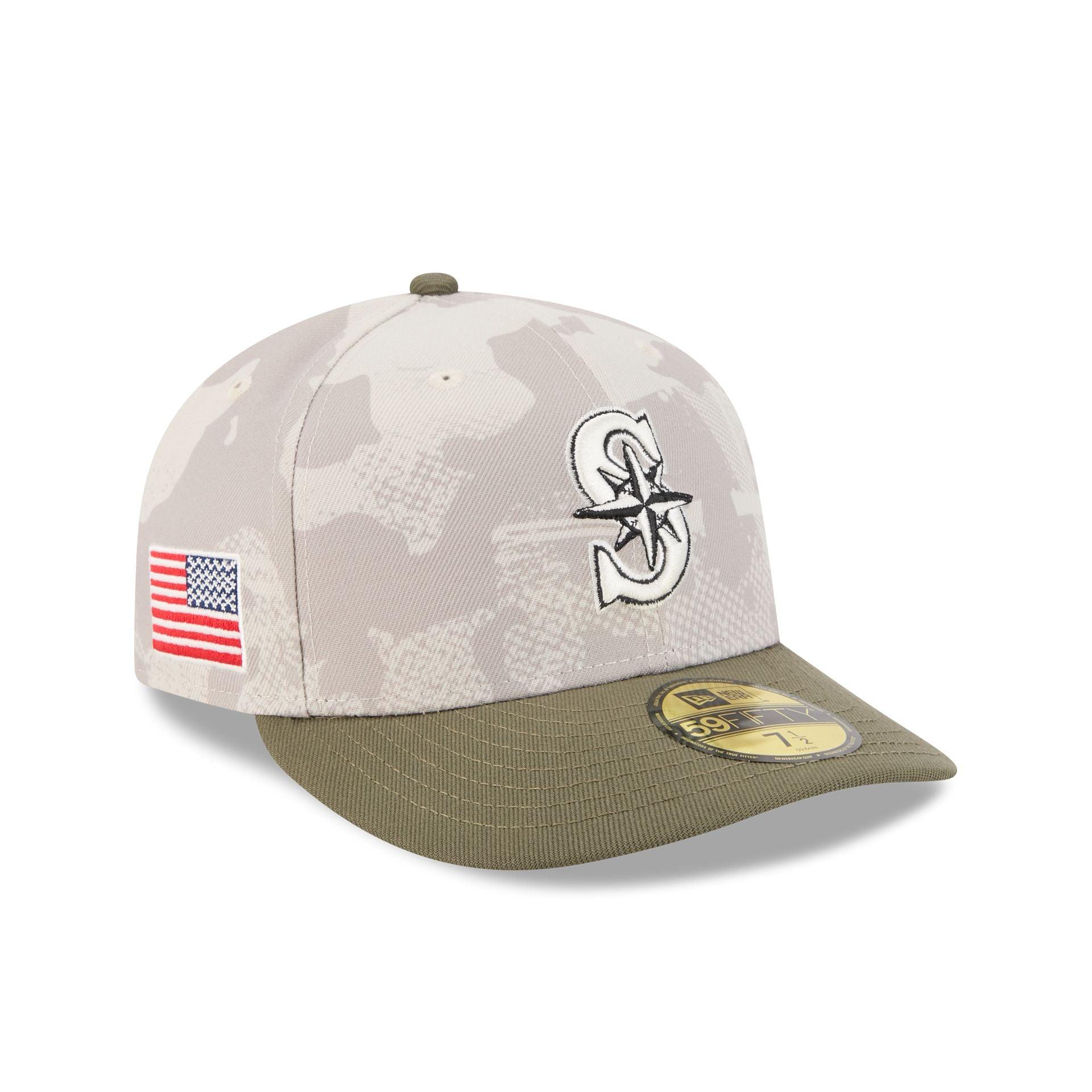Seattle Mariners Armed Forces Day 2025 59FIFTY Fitted Hat Male Product Image