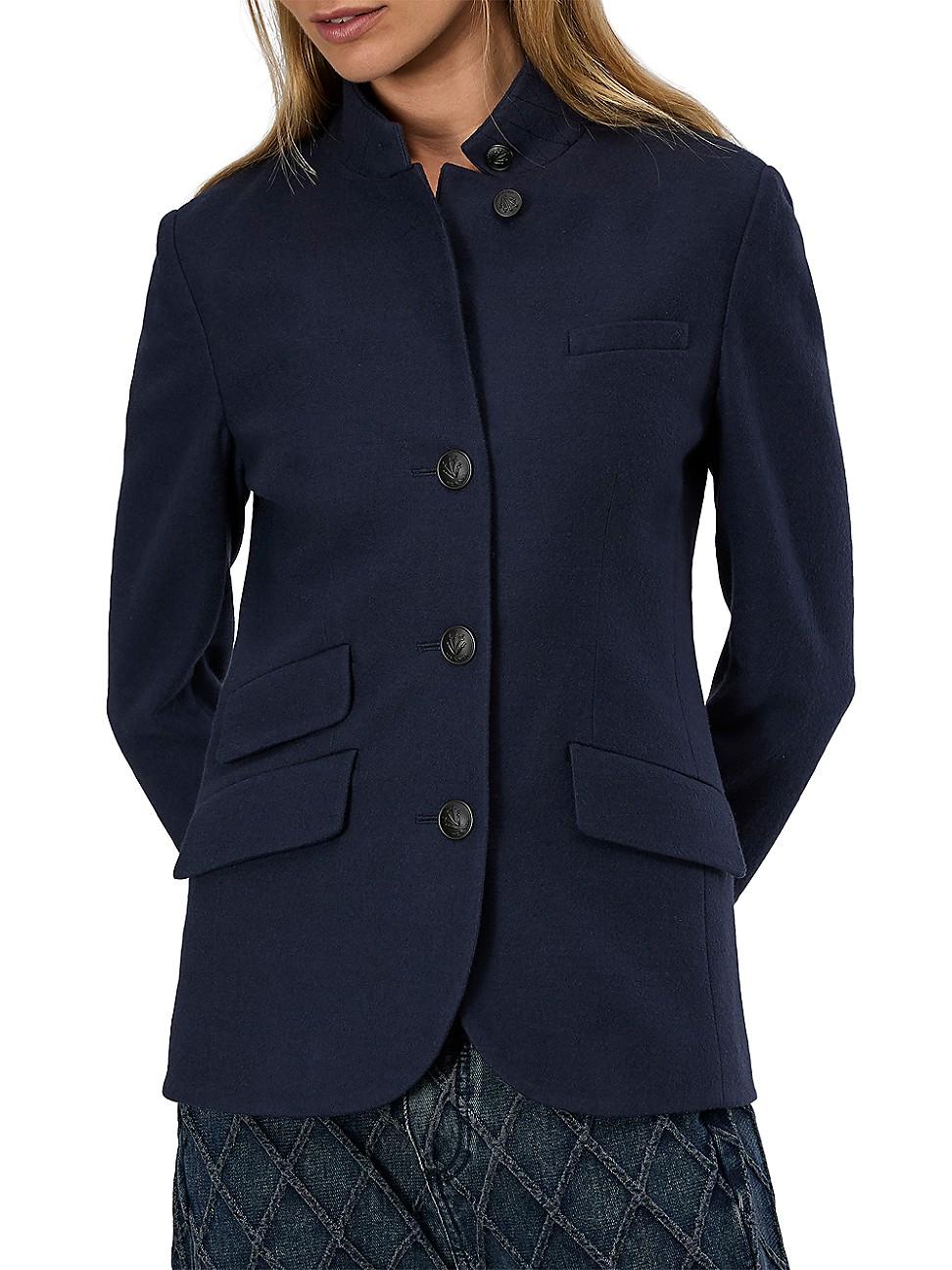 Womens Slade Japanese Wool Blazer Product Image