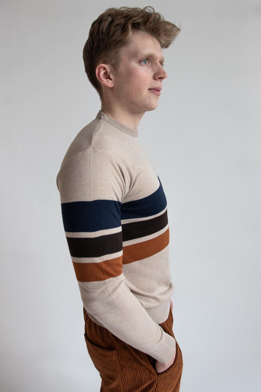 90s Style Striped Sweater Product Image