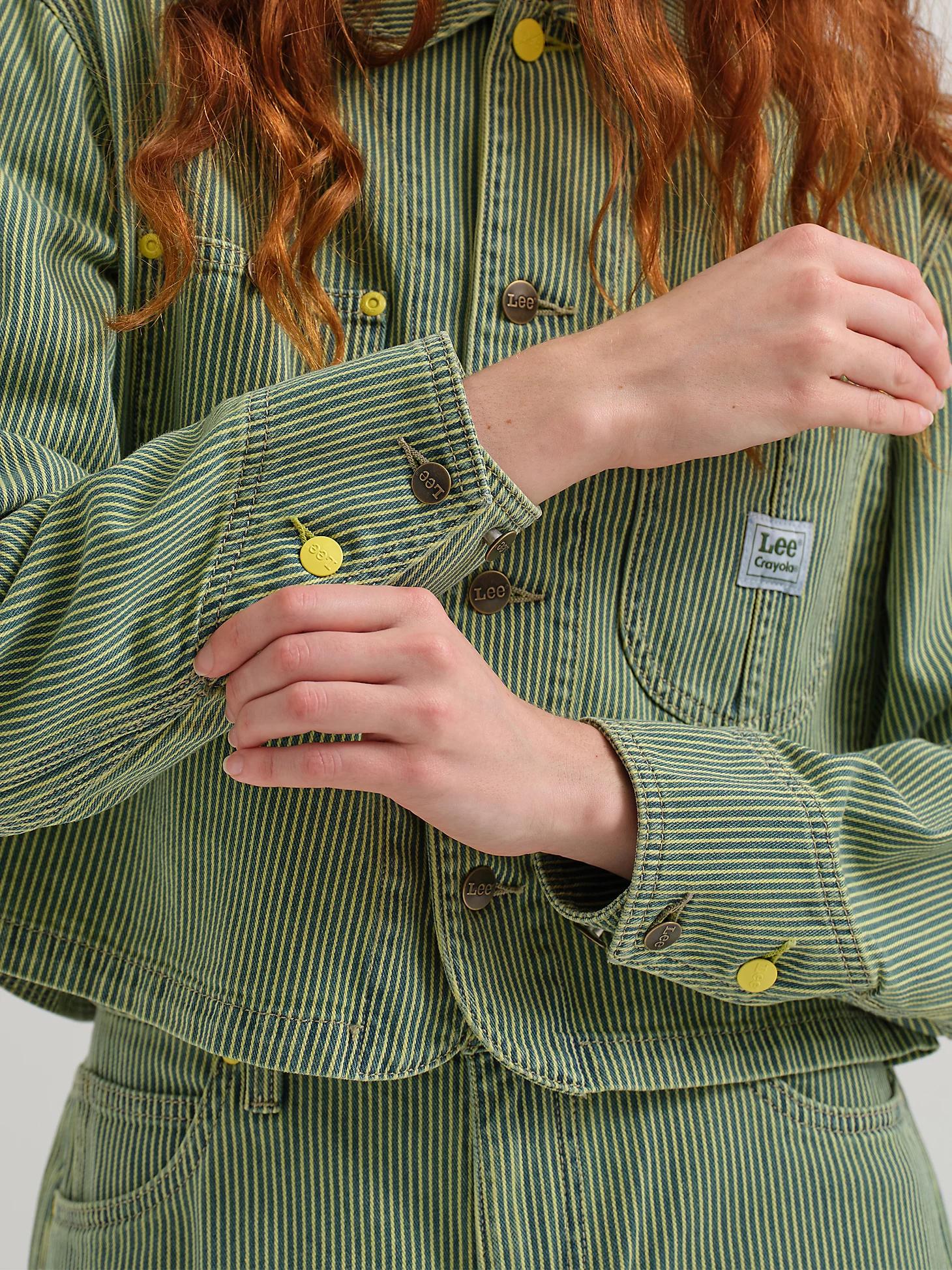 Women's Lee® x Crayola® Limited Edition Colors Crop Chore Jacket | Women's Jackets & Outerwear | Lee® Product Image