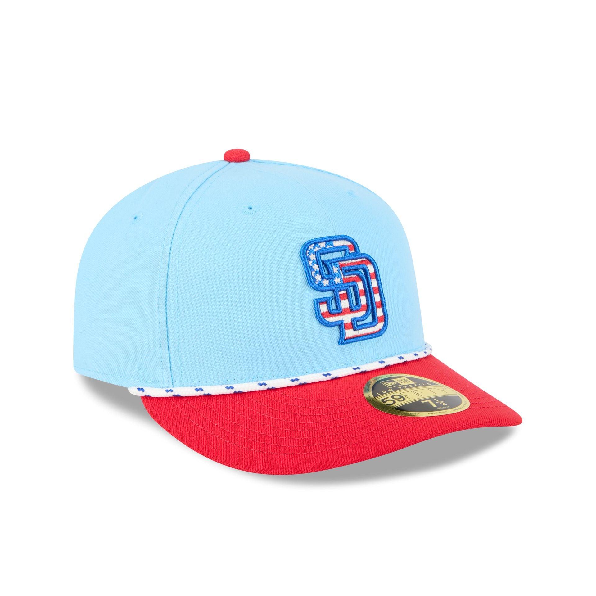San Diego Padres Independence Day 2025 Low Profile 59FIFTY Fitted Hat Male Product Image