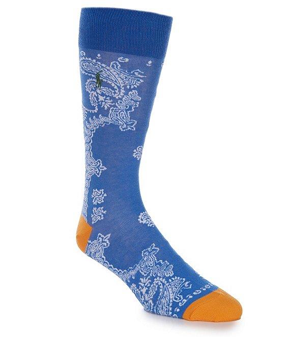 Polo Ralph Lauren Washed Bandana Dress Socks Product Image