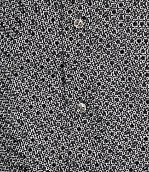 Daniel Cremieux Signature Label Mount Lussari Collection Non-Iron Geo Print Long Sleeve Woven Shirt Product Image