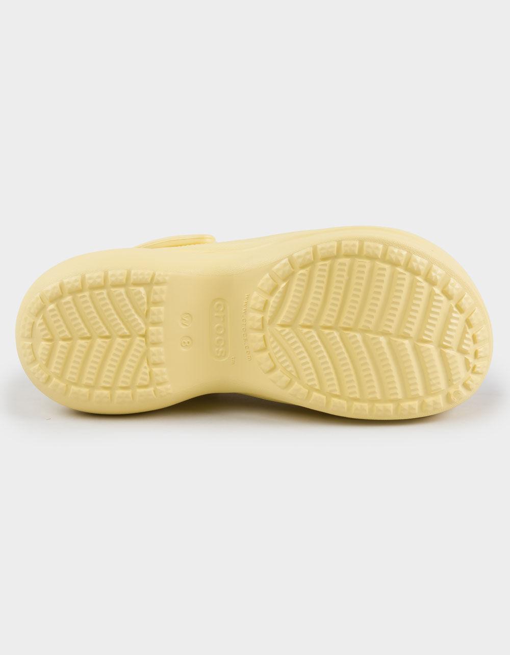 CROCS Bae Womens Platform Clogs - YELLOW Product Image
