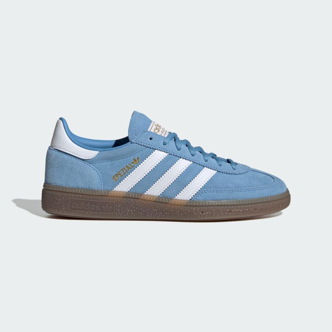 Womens adidas Handball Spezial Athletic Shoe White / Gum Product Image