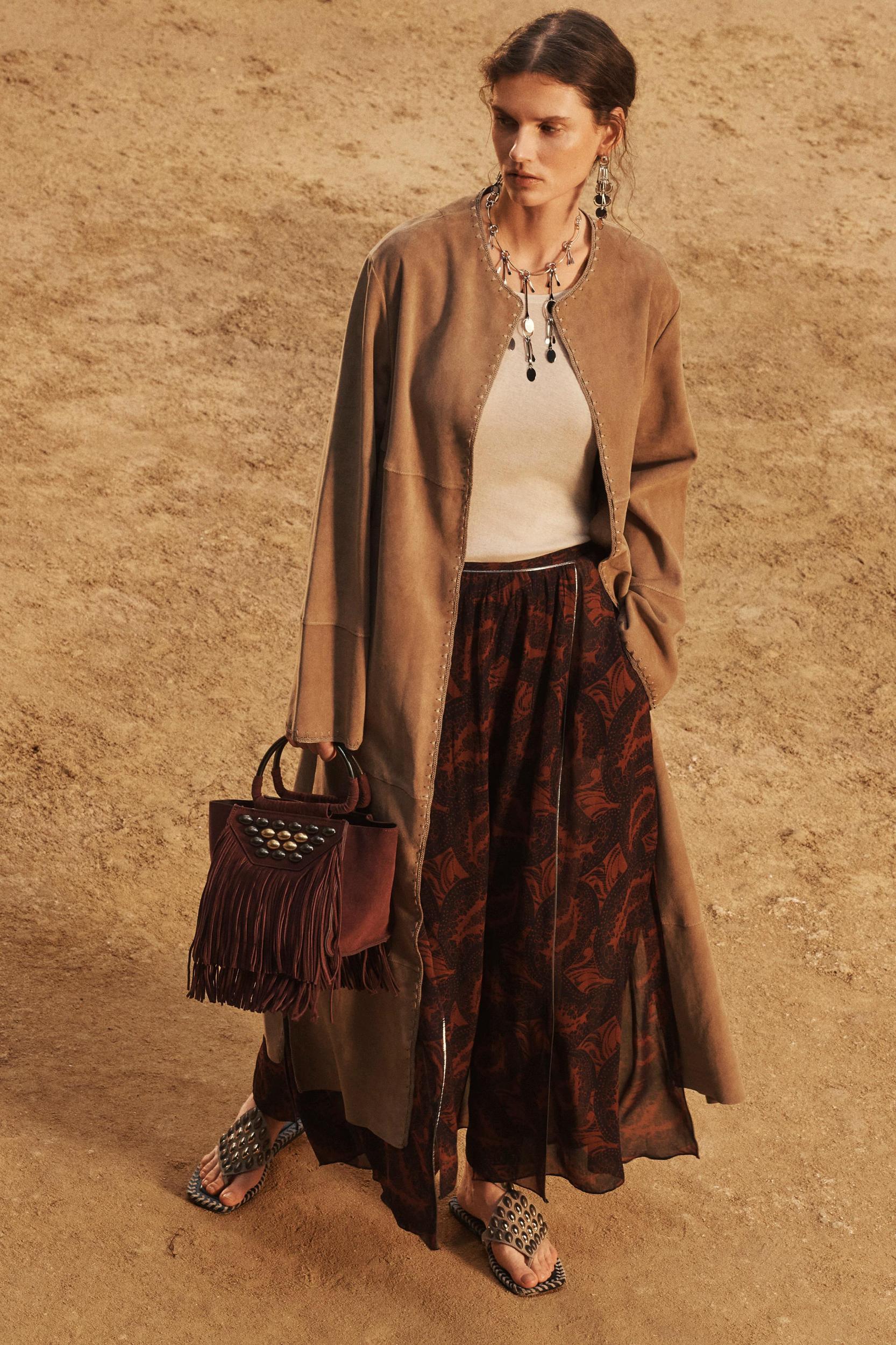 LIMITED EDITION SUEDE FRINGE MINI CITY BAG Product Image