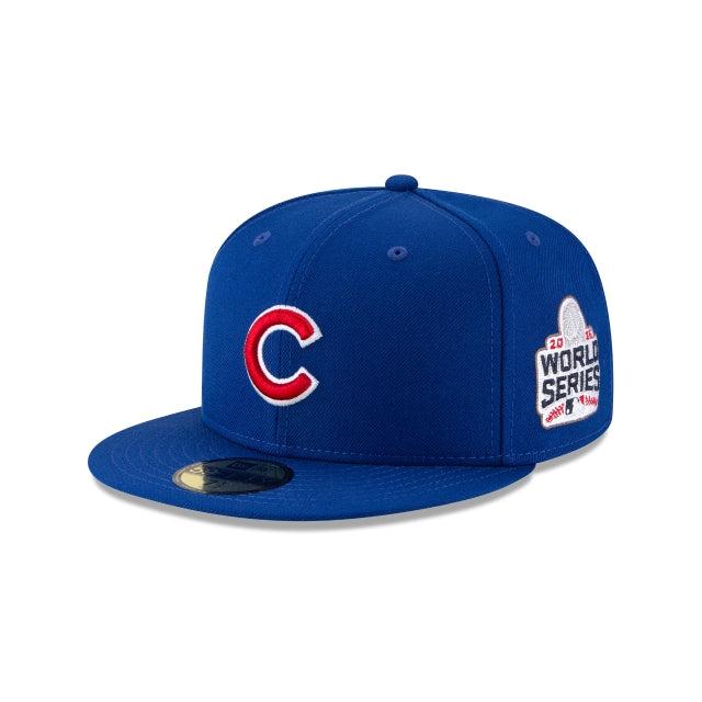 Chicago Cubs World Series Side Patch 59FIFTY Fitted Hat Male Product Image