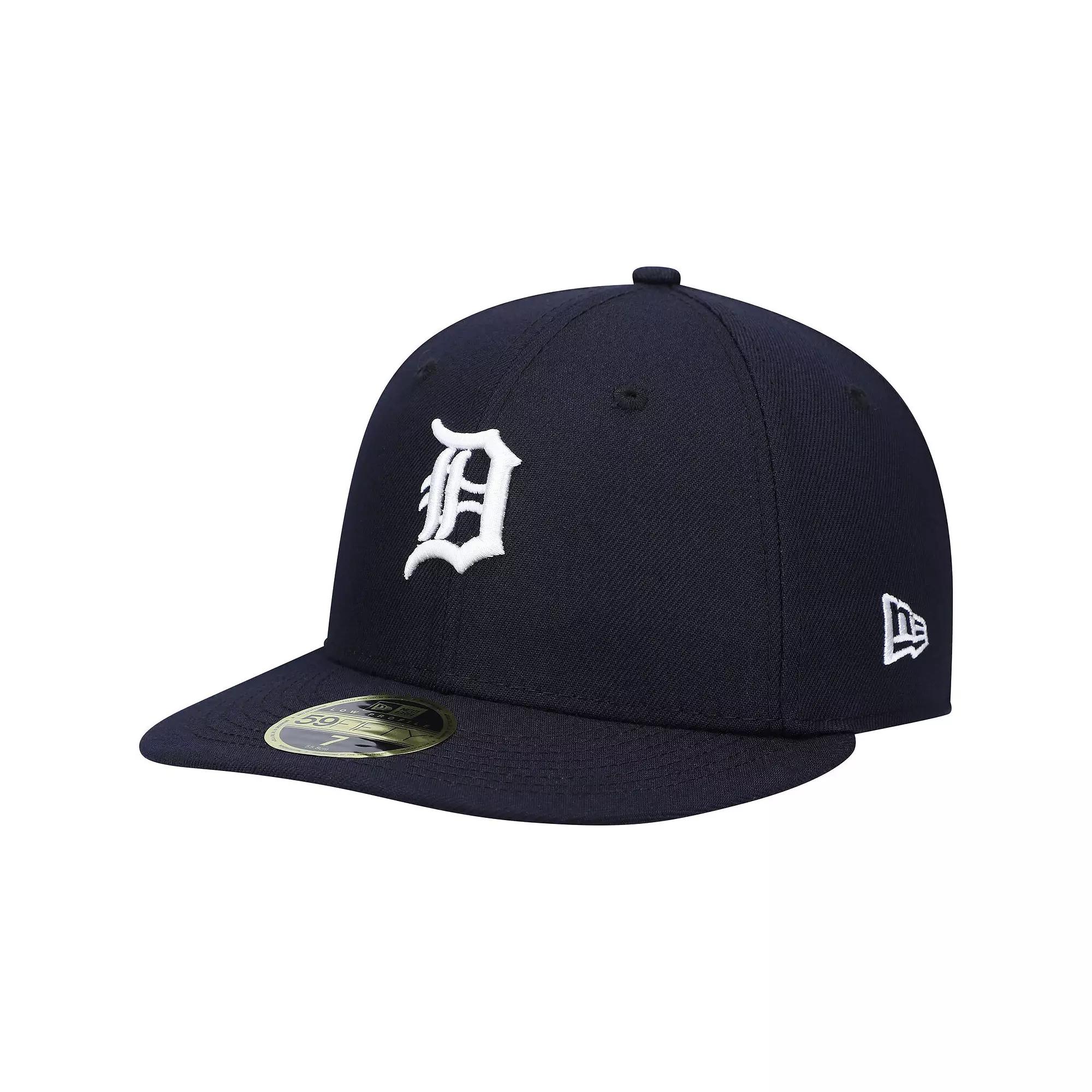 Men's New Era Navy Detroit Tigers Authentic Collection On-Field Home Low Profile 59FIFTY Fitted Hat,  Product Image