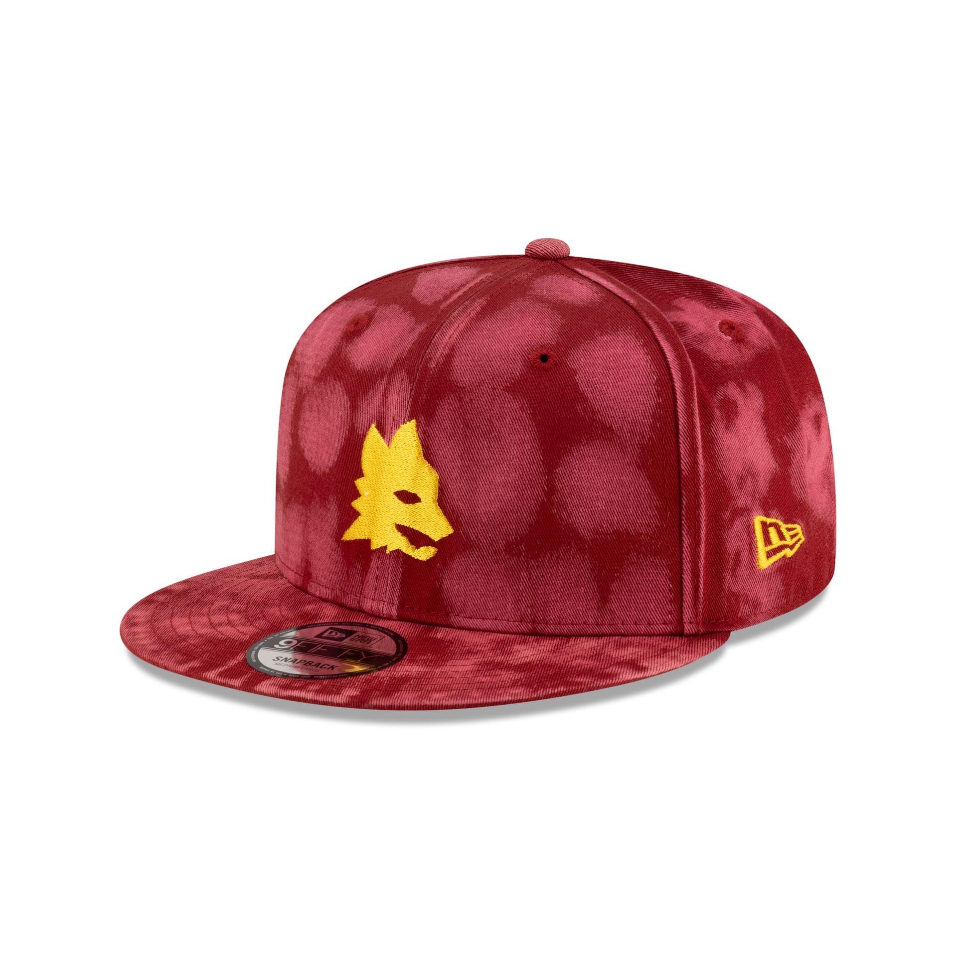 AS Roma Tie Dye 9FIFTY Snapback Hat Male Product Image
