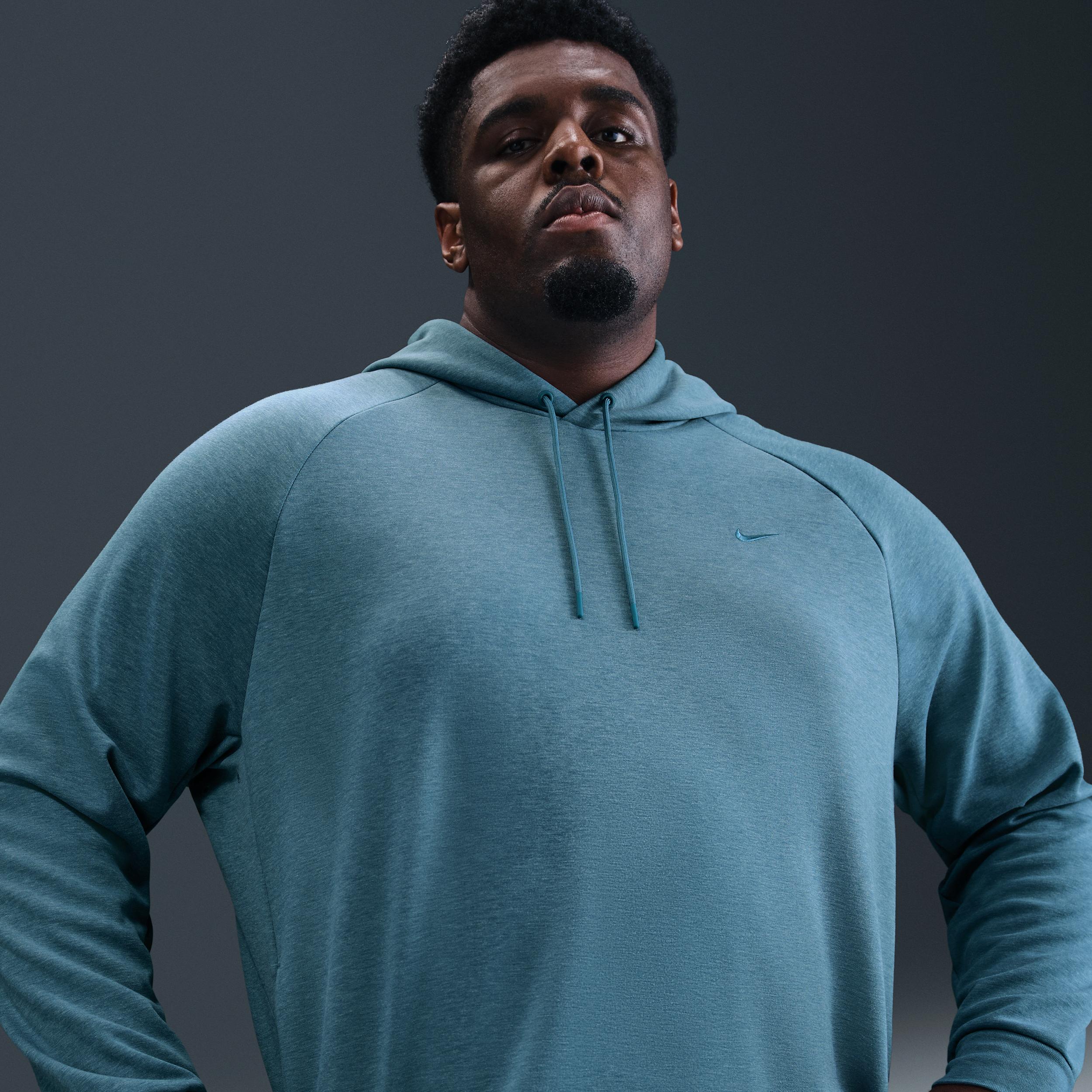 Nike Primary Fleece Men's Dri-FIT UV Pullover Performance Hoodie Product Image