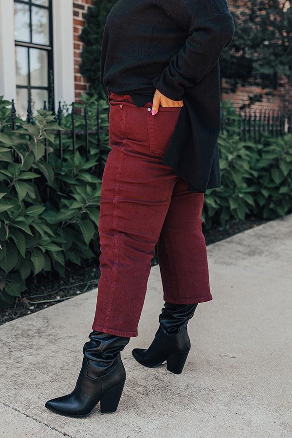 Judy Blue The Kenzo High Waist Wide Leg Jean Curves Product Image