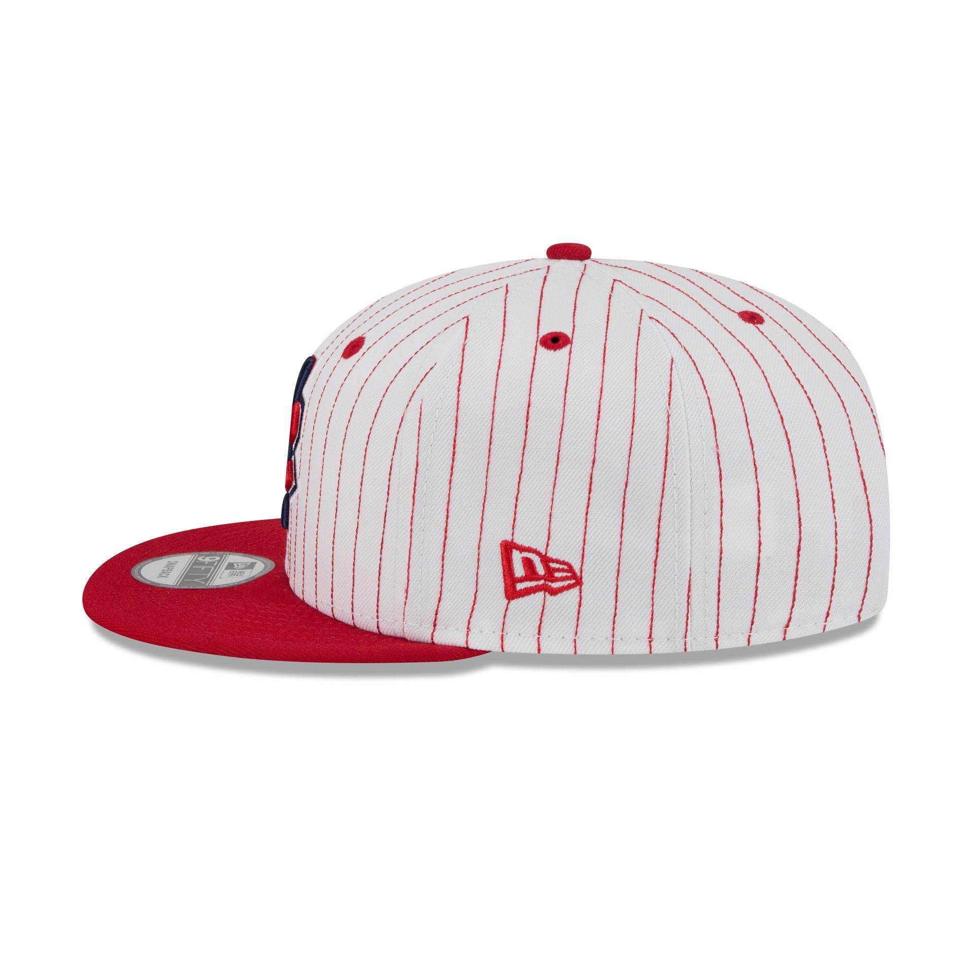 Montreal Canadiens Deceptor Pinstripe 9FIFTY Snapback Hat Male Product Image