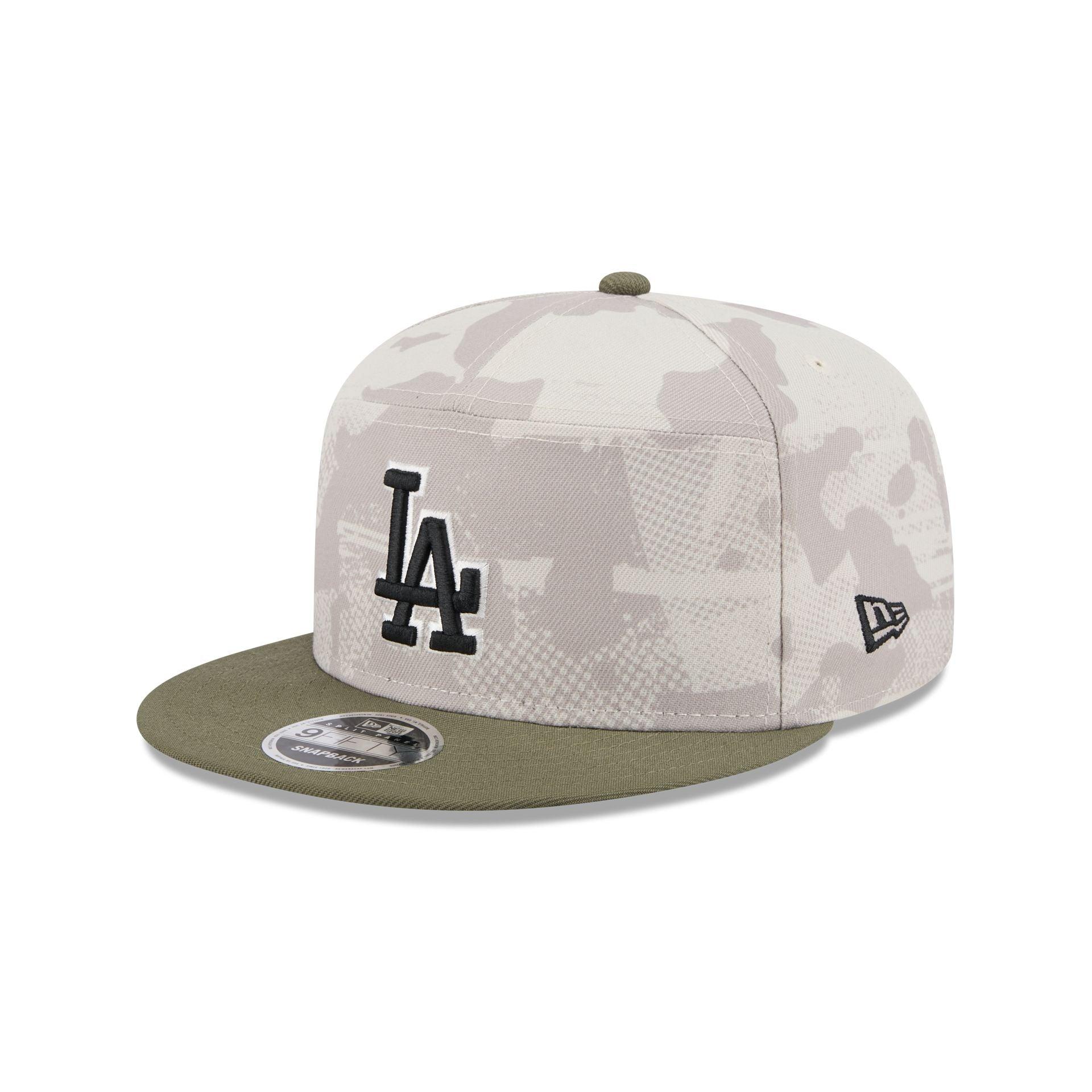 Los Angeles Angels Armed Forces Day 2025 Split Panel 9FIFTY Snapback Hat Male Product Image