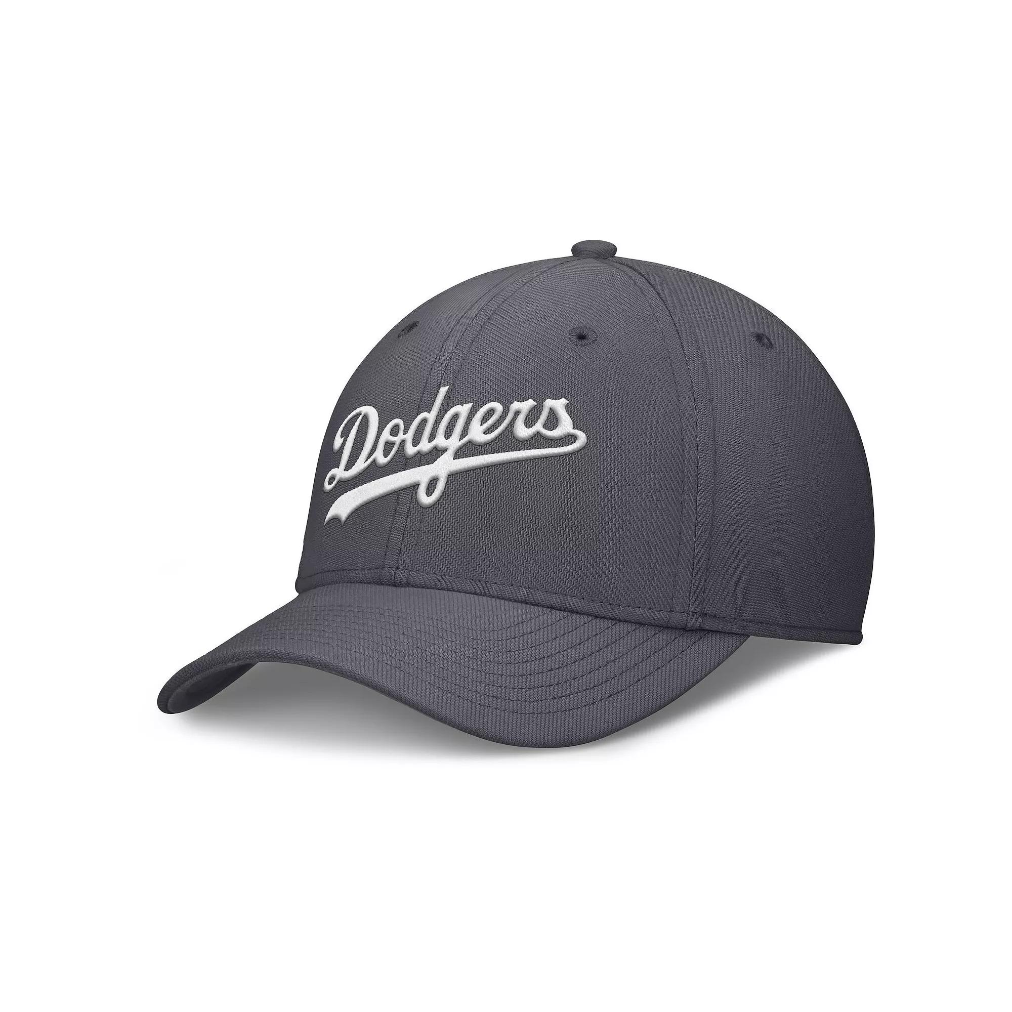 Men's Nike Gray Washington Nationals Swoosh Performance Flex Hat,  Product Image