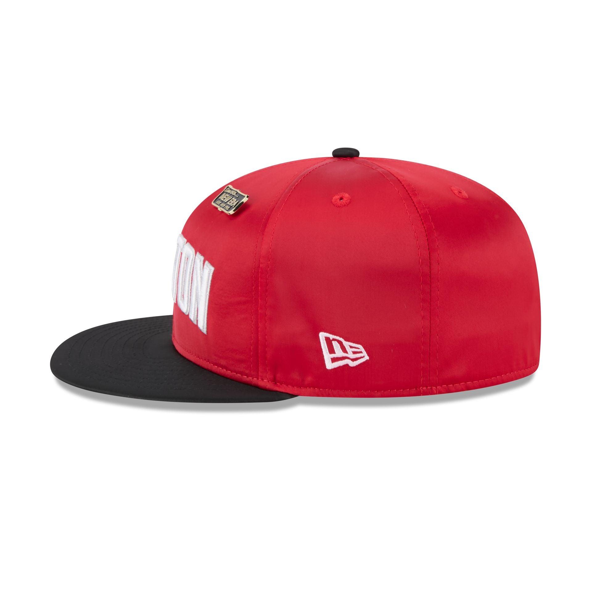 Houston Rockets Spring Satin 59FIFTY Fitted Hat Male Product Image
