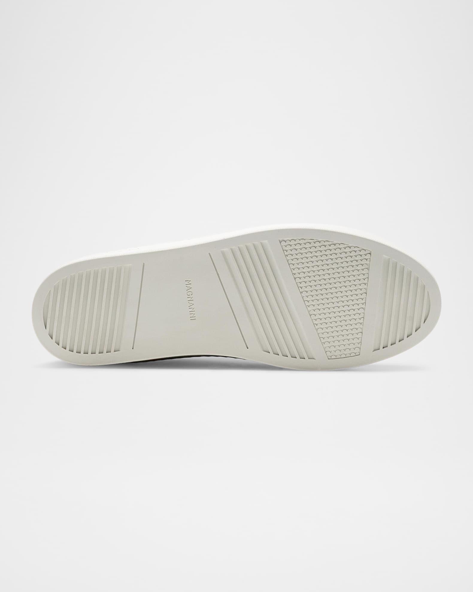 Men's Amadeo Tumbled Leather Low-Top Sneakers Product Image