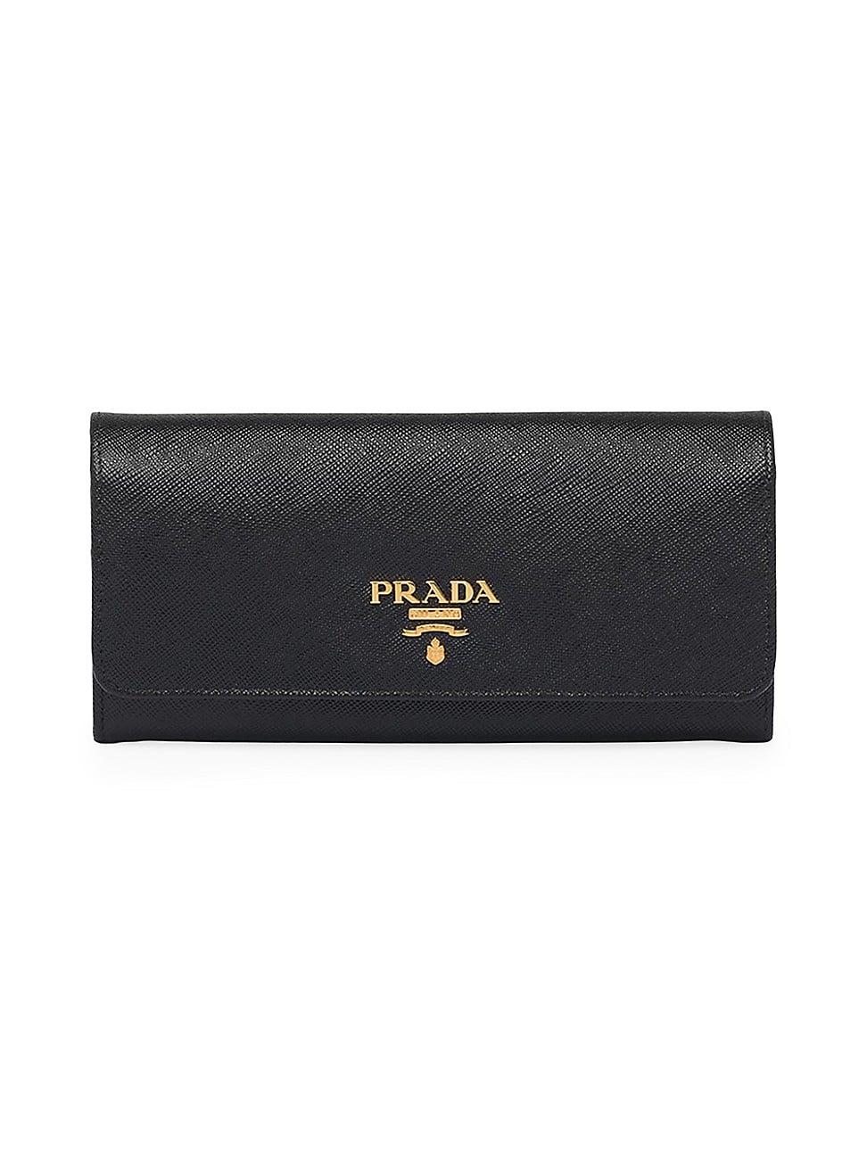 Womens Large Saffiano Leather Wallet Product Image