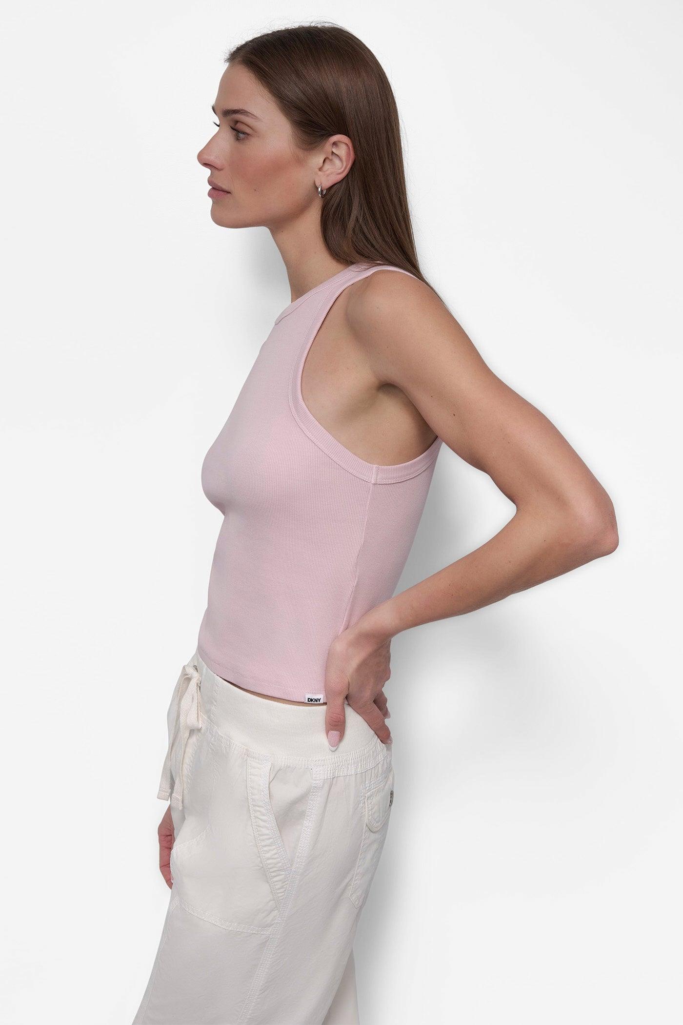 RIBBED HIGH NECK TANK Product Image