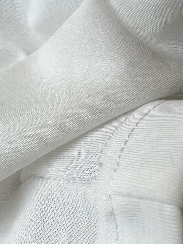 Loose Sleeveless Split-Joint Round-Neck T-Shirts Tops Product Image