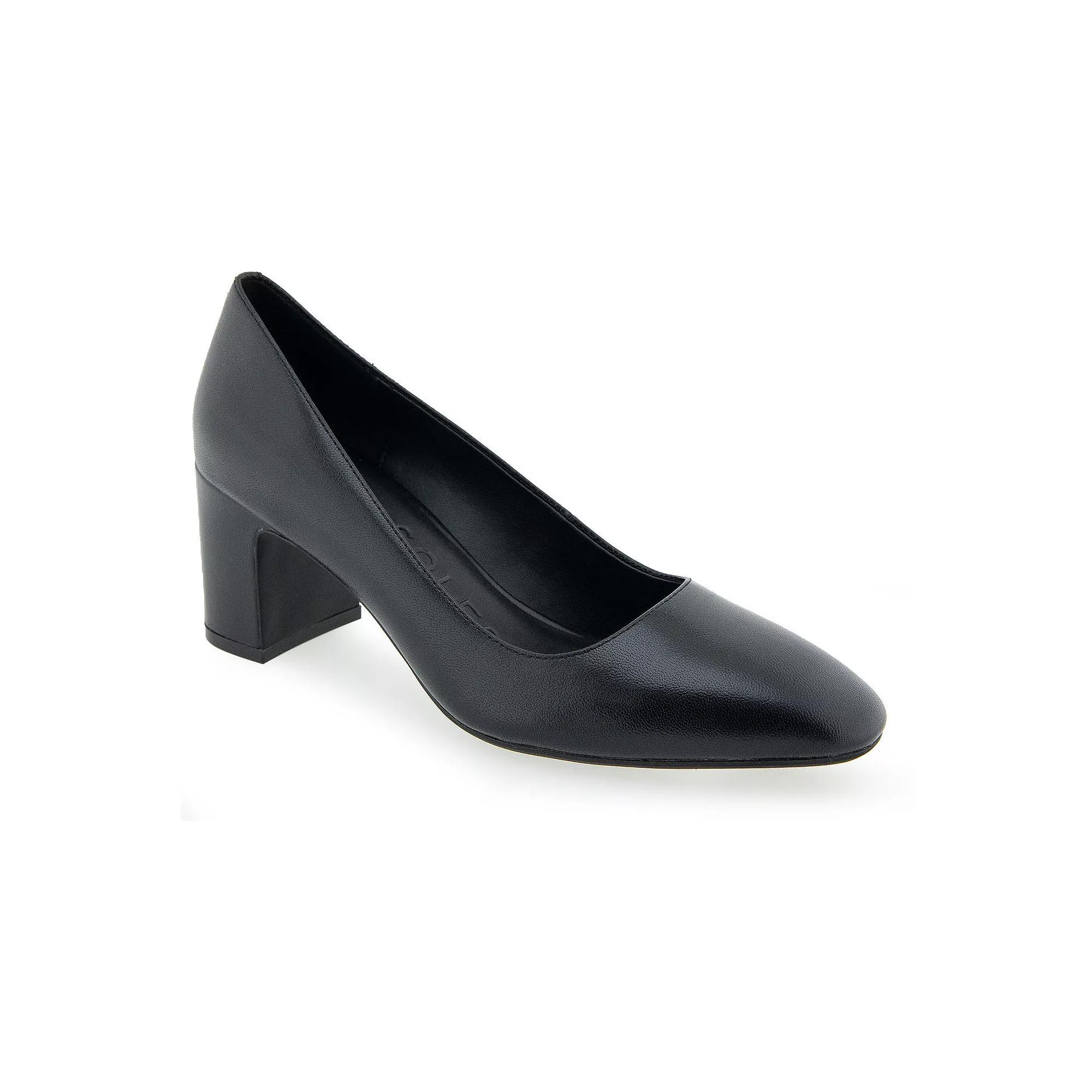 Aerosoles Minetta Women's Leather Dress Pumps, Size: 5.5, Black Leather Product Image