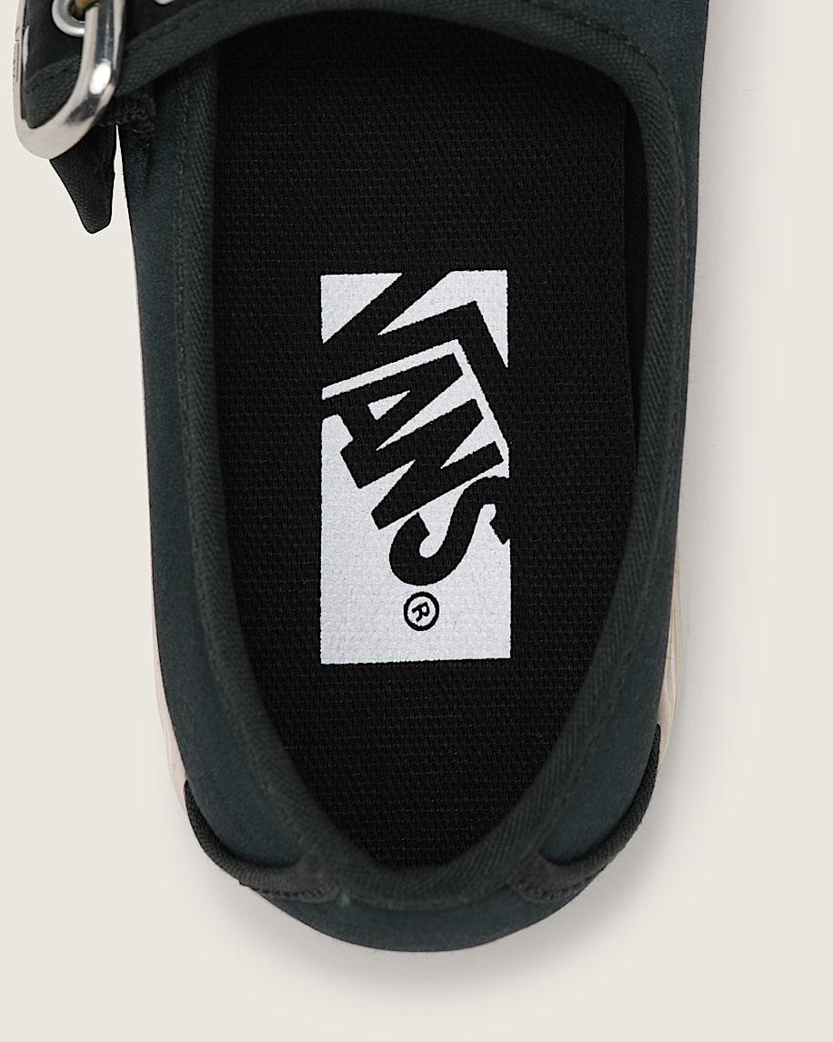 Premium Mary Jane Lo Pro Satin Shoe in Jet Set Black| Vans US Product Image