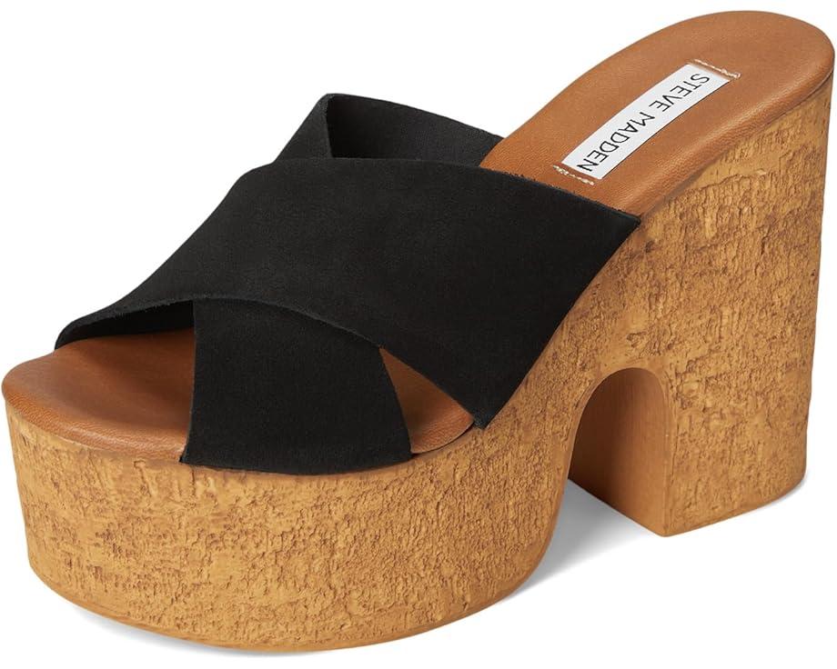 Vickta Woven Band Cork Wedge Sandals Product Image
